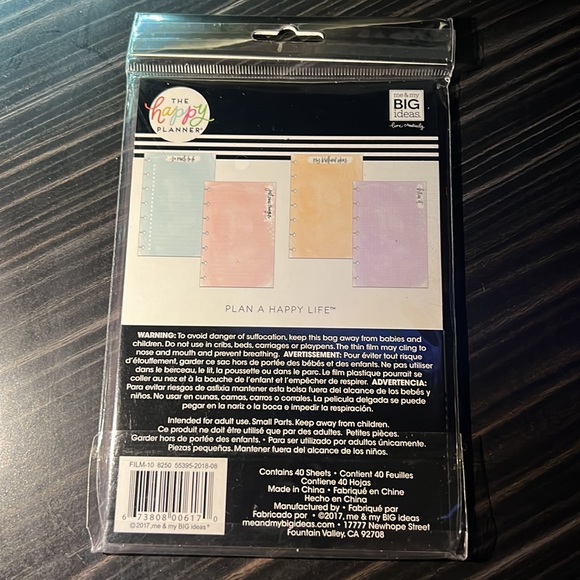 The Happy Planner mini sheets - Picture 2 of 2